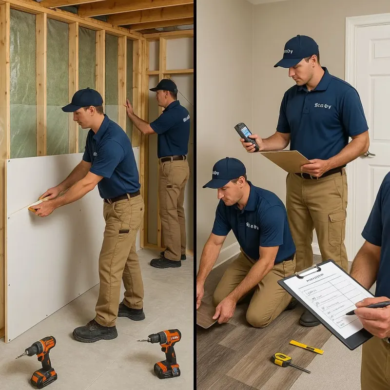 Repairs and Reconstruction process in Santa Anna, TX